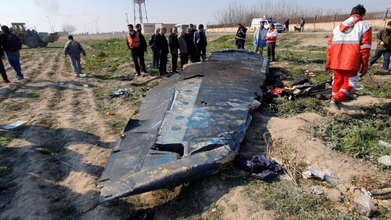 Ministers Say Tehran Won't Hand Over 'Damaged' Black Box Of Downed Ukrainian Plane