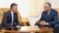 Встреча президента Молдовы Игоря Додона и лидера Приднестровья Вадима Красносельского в Кондрице 