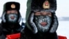 Китайские военизированные полицейские тренируются на границе с Россией, 2016 год 