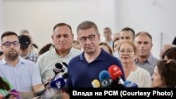 Премиерот Христијан Мицкоски, архивска фотографија 