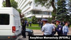 Затрыманьні ў Алматы