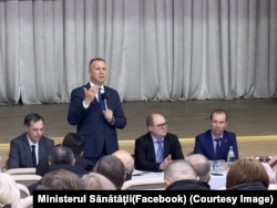 Ministrul Sănătății, Emil Ceban, la o întâlnire cu medicii din raioanele Edineț, Ocnița, Briceni, Dondușeni și Râșcani