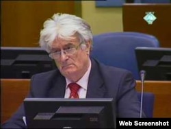 Radovan Karadžić u sudnici Haškog tribunala