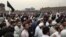 Tens of thousands of protesters took to the streets of Peshawar to demanding an end to what they say are human rights violations by authorities in Pakistan's tribal regions.