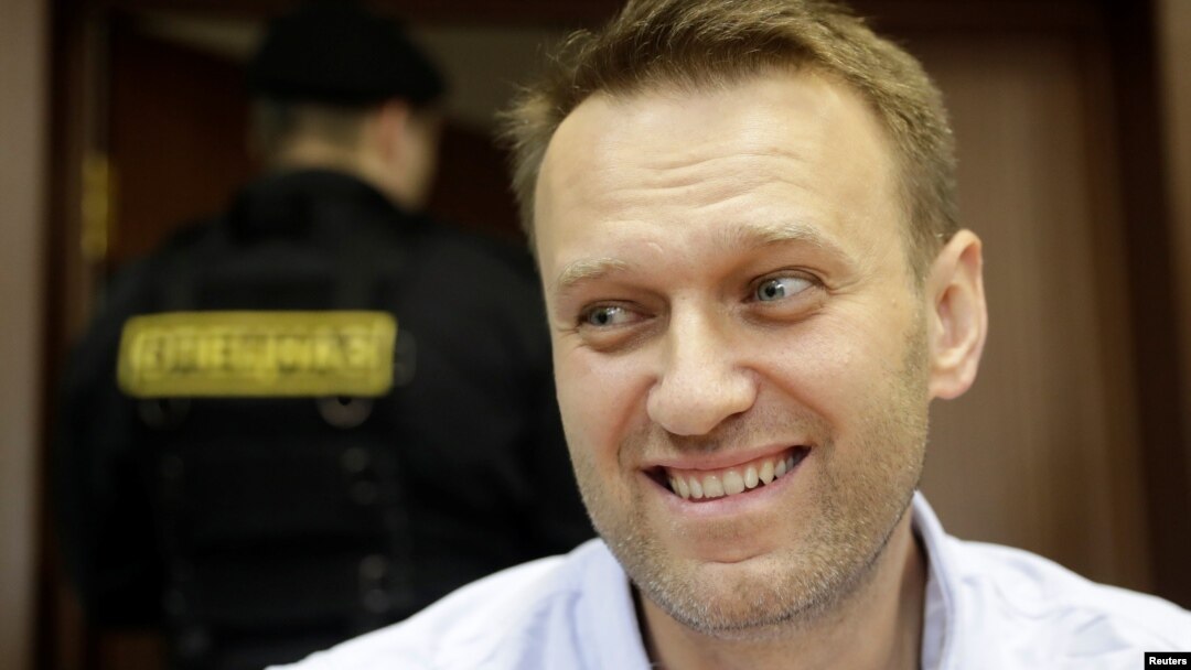 Российский оппозиционный политик Алексей Навальный 