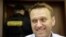 Russian opposition leader Aleksei Navalny in court in Moscow on June 16
