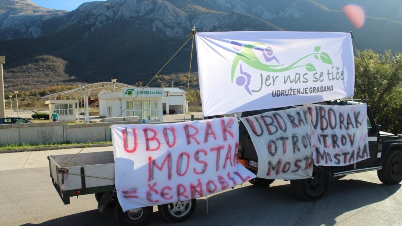 Mostar: Opet protest pred deponijom, prijeti nova blokada