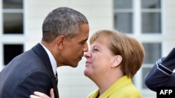 Barak Obama i Angela Merkel 