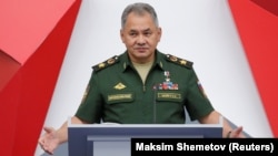 Russian Defense Minister Sergei Shoigu praised recent Russian movies on the country's military history, and cited them as an example to follow. (file photo)