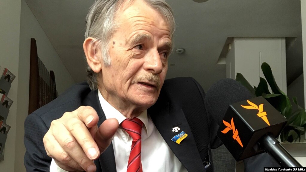 Национальный и духовный лидер крымскотатарского народа Мустафа Джемилев