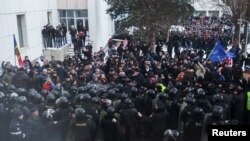 Pamje nga protesta e 20 janarit në Moldavi