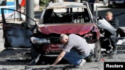 Partlamanyň bolan ýeri. 20-nji iýul, 2016 ý.