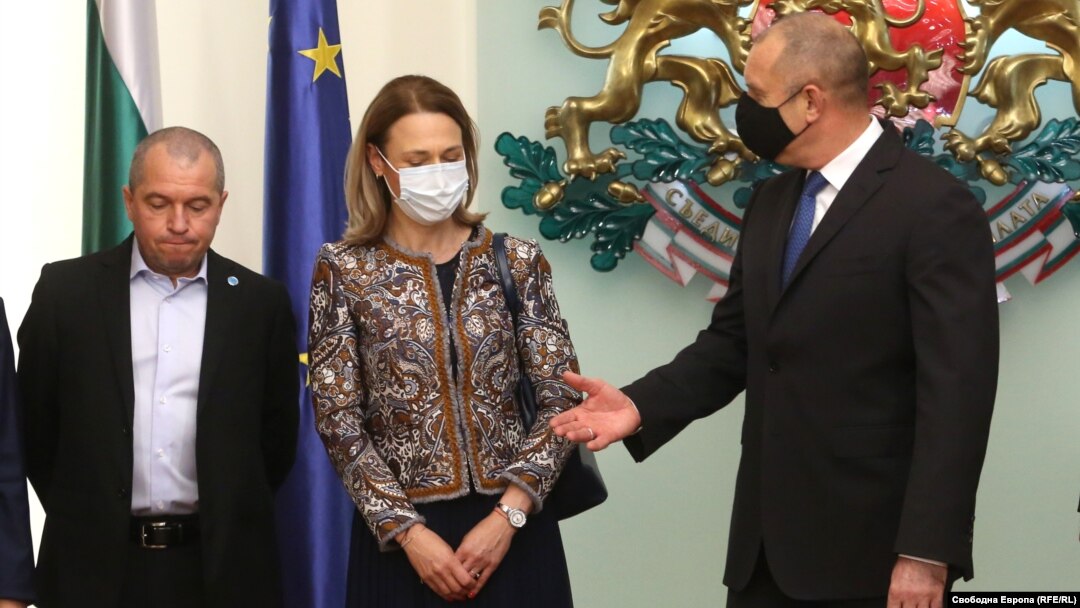 Тошко Йорданов, Ива Митева и Румен Радев. Снимката е илюстративна.