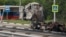 Грузовик, уничтоженный Силами обороны Украины на трассе российского «сухопутного коридора» в Крым, 19 июня 2026 года