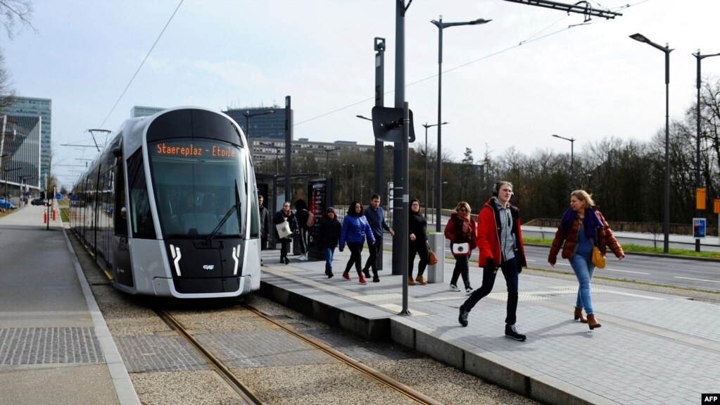 Călătorii coboară din primele curse gratuite ale transportului în comun din Luxemburg