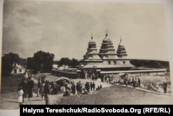 Лавра у 1930-і роки, церква з села Кривка, Львів