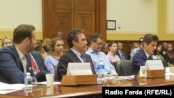 Family of Robert Levinson in a hearing in Congress on Tuesday July 25, 2017.