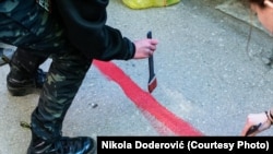 Protest studenata i zaposlenih Filozofskog fakulteta u Nišu, 9. aprila 2026.