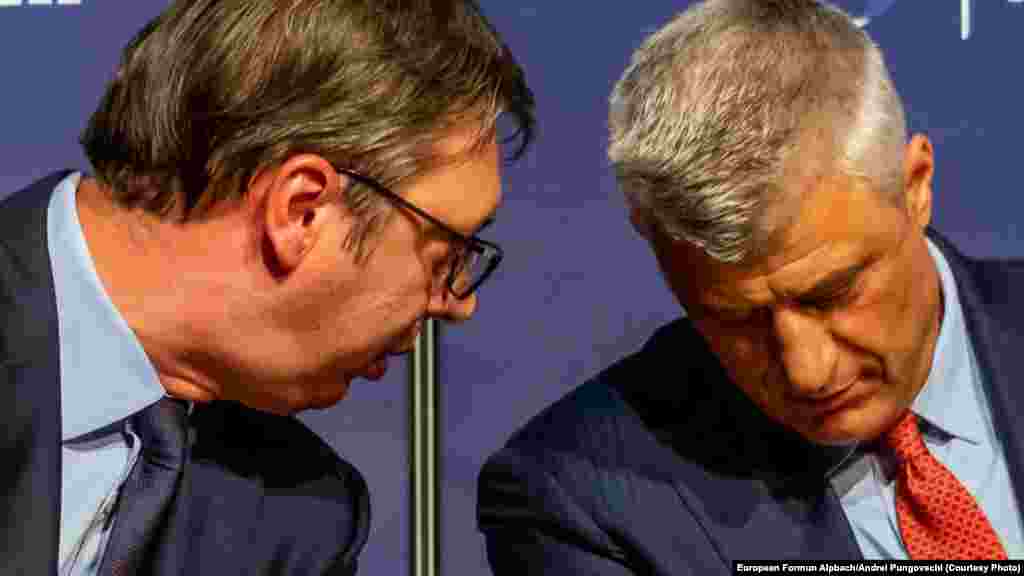 САД - Претседателите на Србија и на Косово Александар Вучиќ и Хашим Тачи се соочија во Советот за безбедност на Обединетите нации неколку денови откако парламентот во Приштина гласаше за трансформирање на Безбедносните сили во оружени сили на Косово. Овој потег ги налути Србите на Косово и Белград, а предизвика и загриженост кај НАТО.