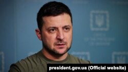 Presidenti i Ukrainës, Volodymyr Zelensky.