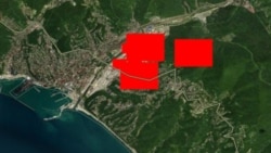 Тепловые сигнатуры на территории НПЗ в Туапсе на карте сервиса NASA FIRMS