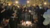 A gathering in Dupont Circle, Washington D.C. in solidarity with the victims of Plane Crash in Iran, on January 13, 2020.