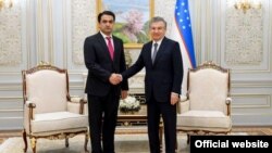 Акс аз сомонаи президенти Узбекистон