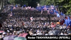 „ქართული ოცნების“ მიერ ორგანიზებული სანქცირებული მიტინგი