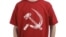 A hammer-and-sickle T-shirt sold by Walmart