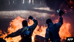 معترضان اوکراینی