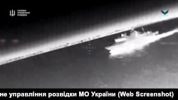 Ураження російського військового катера. Ілюстративне фото