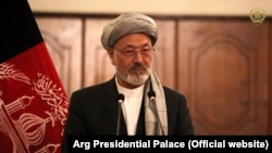محمد کریم خلیلی رئیس شورای عالی صلح افغانستان