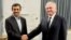 Встреча между главой МИД Армении Эдвардом Налбандяном и президентом Ирана Махмудом Ахмадинежадом, 29 апреля 2012 г. (Фотография предоставлена Управлением печати и информации МИД Армении)