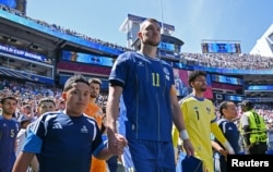 Kapiten bh. reprezentacije Edin Džeko na stadionu u Seattleu