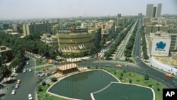 نمای از شهر تهران پایتخت ایران