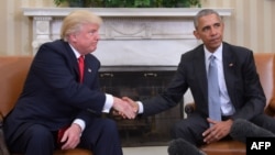 Donald Trump və Barack Obama