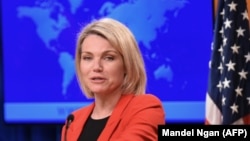 Heather Nauert has been the U.S. State Department spokesperson since 2017. (file photo)