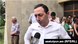 Աբովյանի վերընտրված քաղաքապետ Վահագն Գևորգյանը զրուցում է «Ազատության» հետ, 10-ը հունիսի, 2019թ․