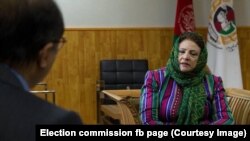 حوا علم نورستانی رئیس کمیسیون مستقل انتخابات افغانستان