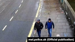 Покушение на Скрипалей. Фото британской полиции