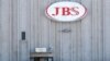 A JBS USA üzeme a coloradói Greeley-ben 2020. április 14-én