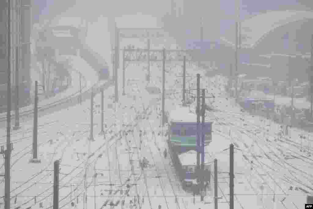 Pak qarkullim u pa edhe në stacionin kryesor hekurudhor të Uashingtonit.