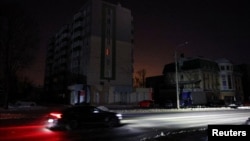 რუსეთის ქალაქ ბელგოროდის ჩაბნელებული საცხოვრებელი უბანი. 2026 წლის 3 თებერვალი (საილუსტრაციო ფოტო)