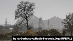 Една от шахтите в района на Донецк