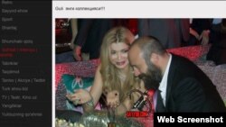 Модалар ҳафталигида Гулнора Каримова туркиялик актёр Холид Эргенч билан тушган бу расм sayyod.com сайтидан олдинди.
