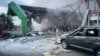 Влучання в автозаправну станцію зафіксували в Полтавському районі