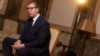 Predsjednik Srbije Aleksandar Vučić tokom intervjua sa Reutersom 4. februara 2026. 