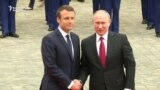 Putin Welcomed By New French President At Versailles