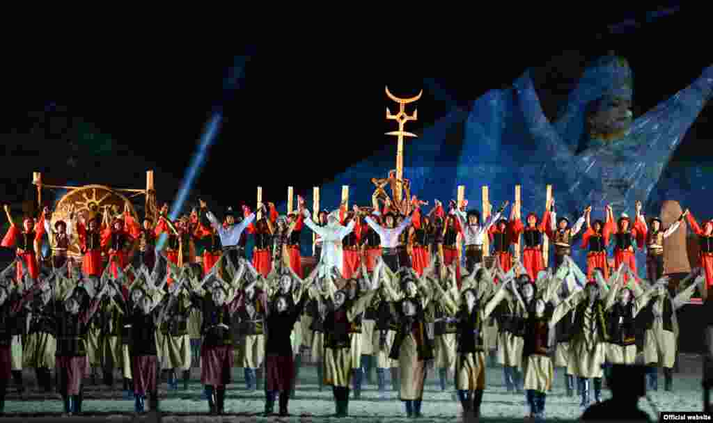 Kyrgyzstan, World Nomad Games. Cholpon-Ata. September 9, 2014.