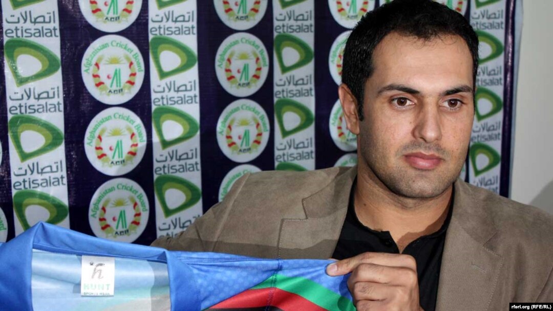 د افغانستان کرکټ ملي لوبډلې کپتان نبي عیسا خېل